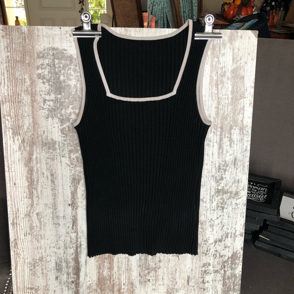 Black with White trim top for sale